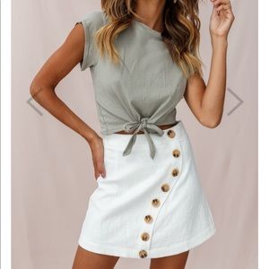 Selfie Leslie Skirt(in beige)